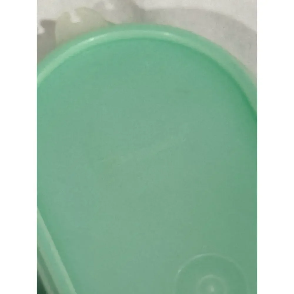 Vintage Tupperware Storage Keeper Divided Tray Rectangular Container Mint White